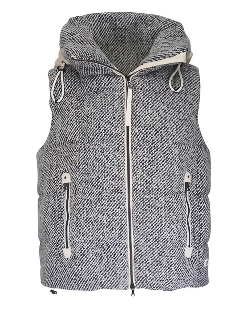 Bogner Weste mit Kapuze - Grau Grau