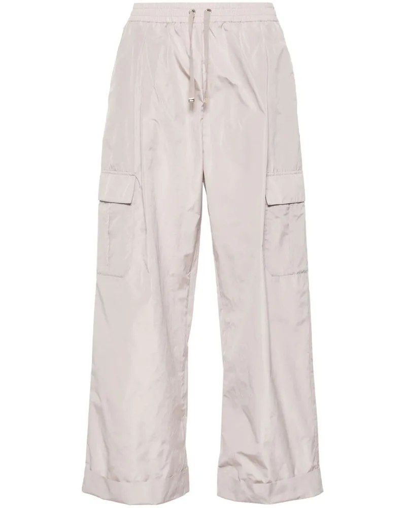 Herno Hose mit Kordelzug - Grau Grau