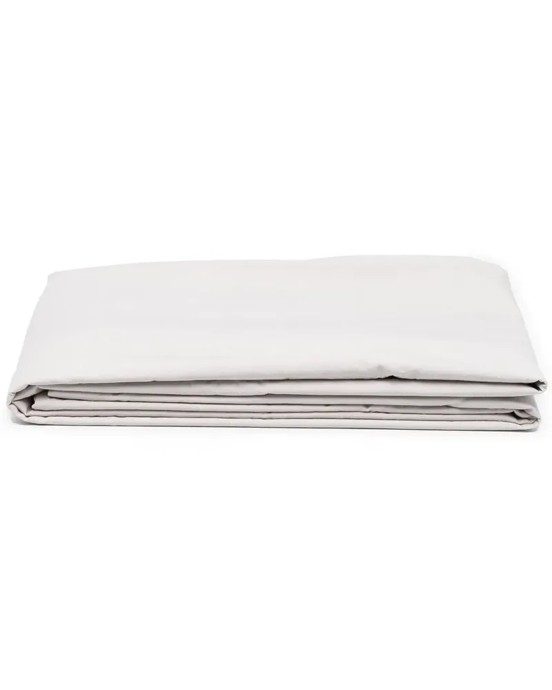 TEKLA Bettbezug mit Knöpfen - Grau Grau