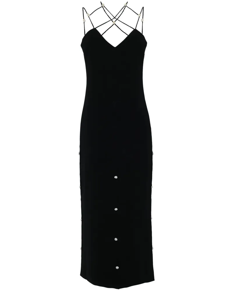 Stine Goya Christabel Maxikleid - Schwarz Schwarz