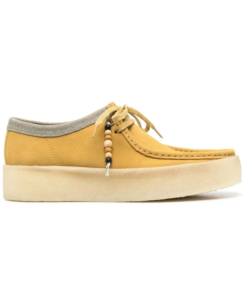 Clarks Segelschuhe aus Wildleder - Gelb Gelb
