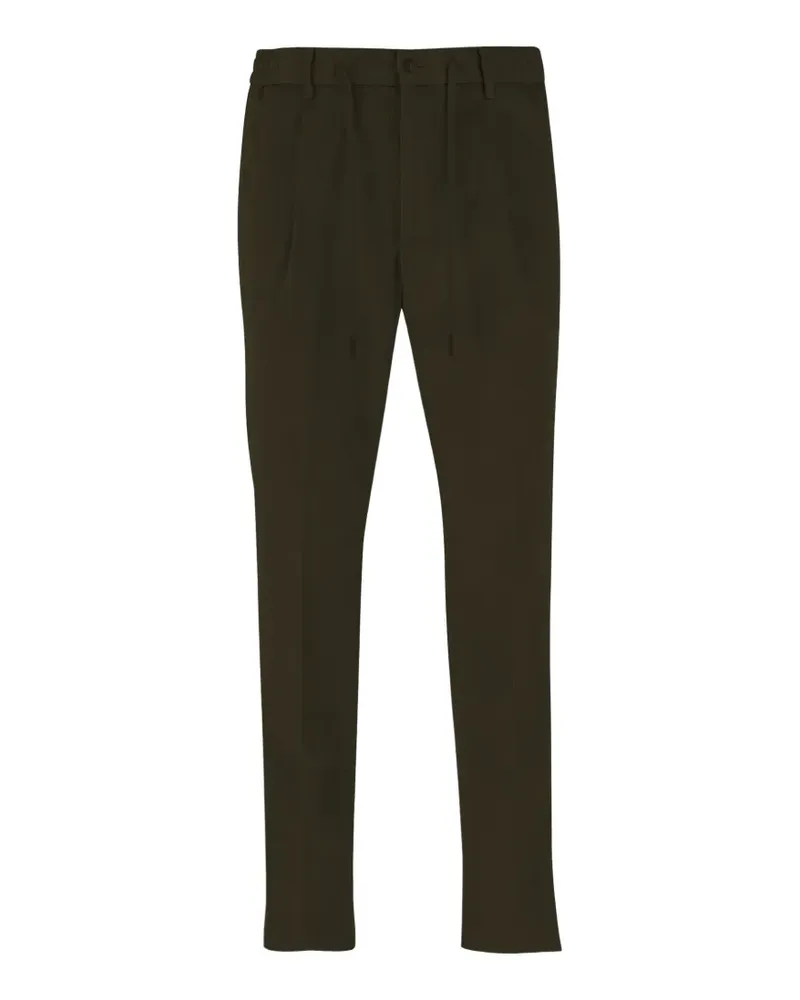 Tagliatore Gerippte Samthose - Grün Grün
