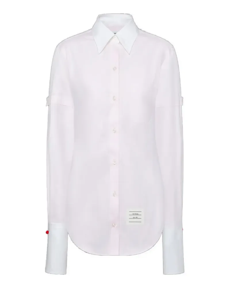 Thom Browne armband poplin shirt - Rosa Rosa