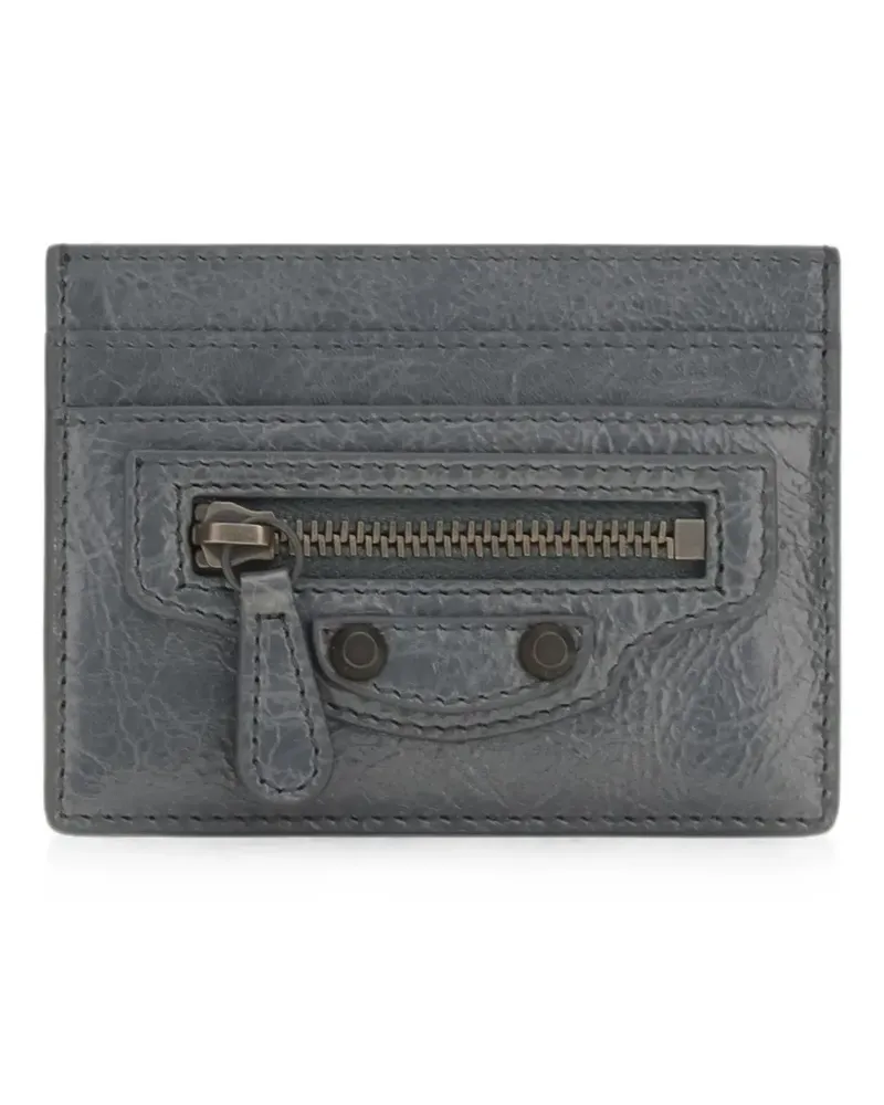 Balenciaga Le City leather card holder - Grau Grau