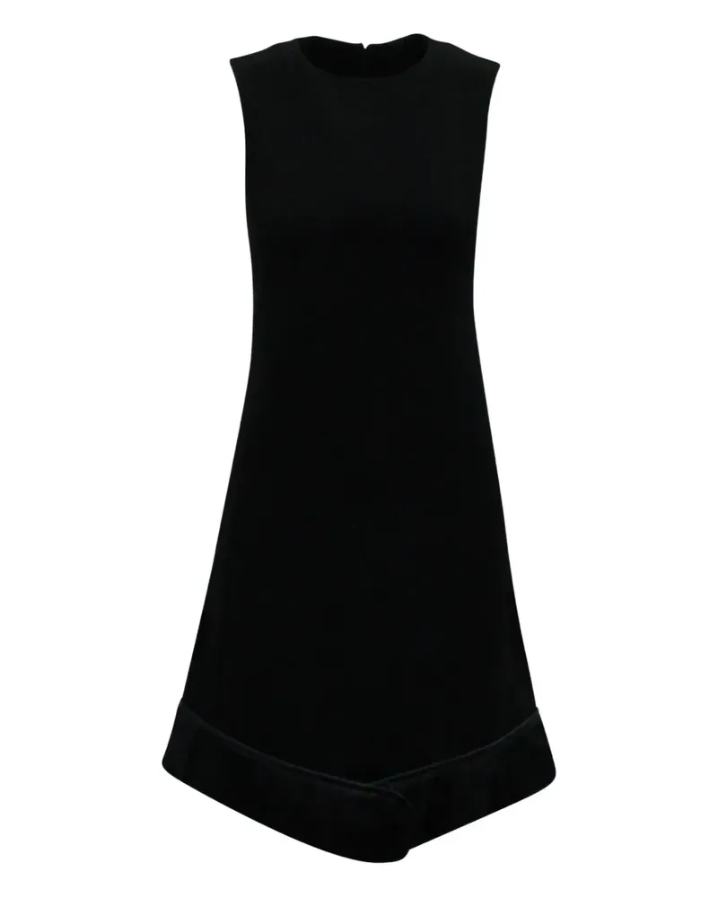 Neil Barrett A-line sleeveless dress - Schwarz Schwarz