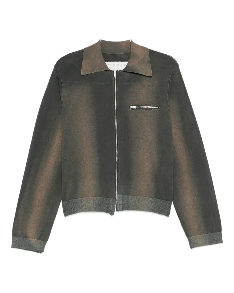 Camiel Fortgens 70 zip sunfade cardigan - Blau Blau