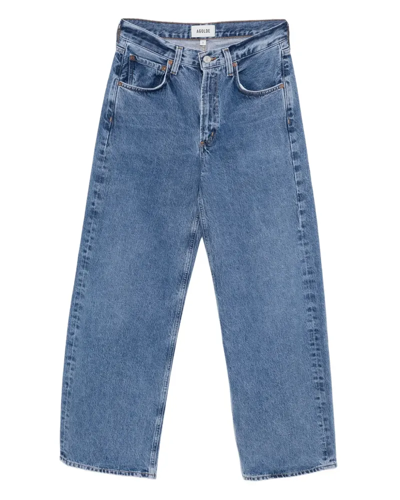 AGOLDE Low Curve Jeans - Blau Blau
