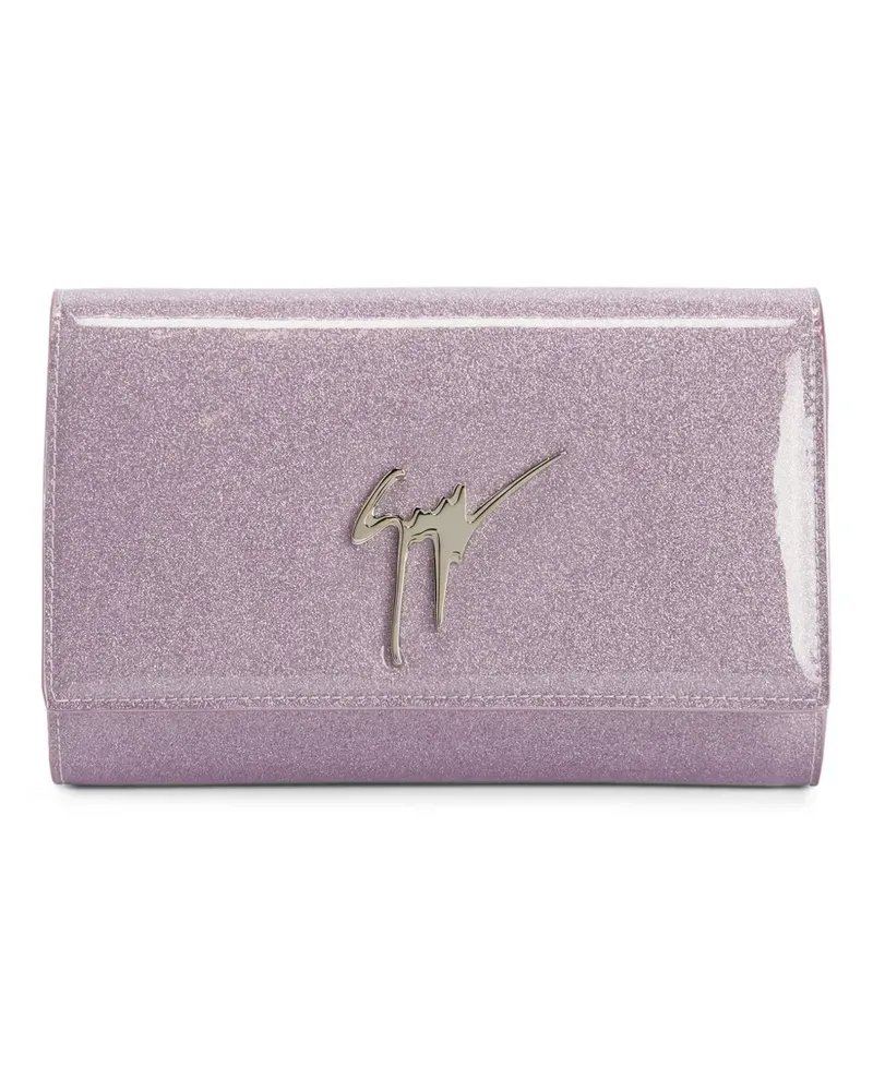 Giuseppe Zanotti Cleopatra Clutch - Rosa Rosa