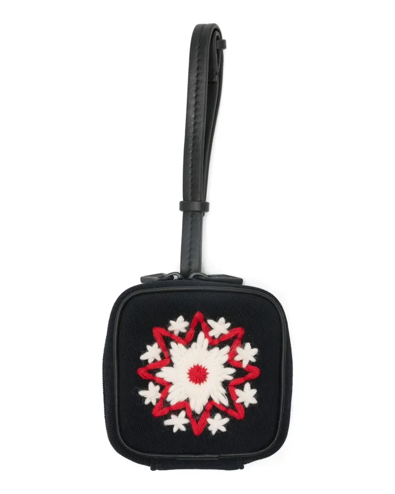 Moncler Portemonnaie mit Stickerei - Blau Blau