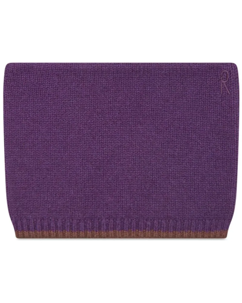 Rosetta Getty x Violet Getty Strickmütze Violett