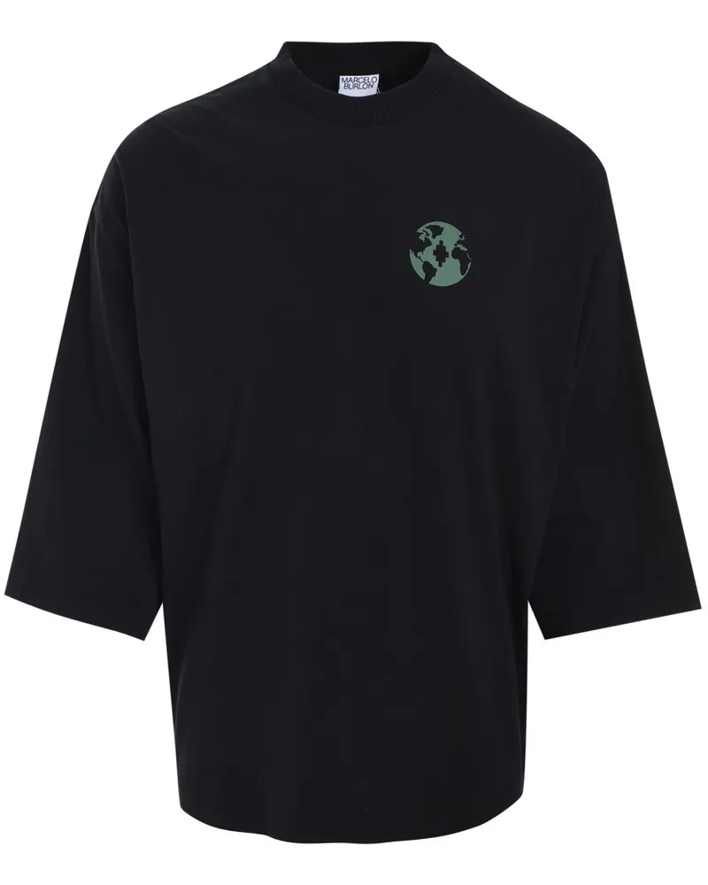 Marcelo Burlon | County of Milan County T-Shirt - Schwarz Schwarz