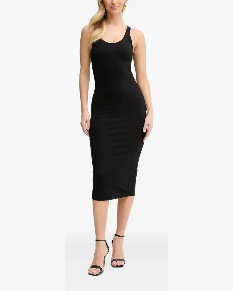 Armani Exchange Kleid mit Racerback - Schwarz Schwarz