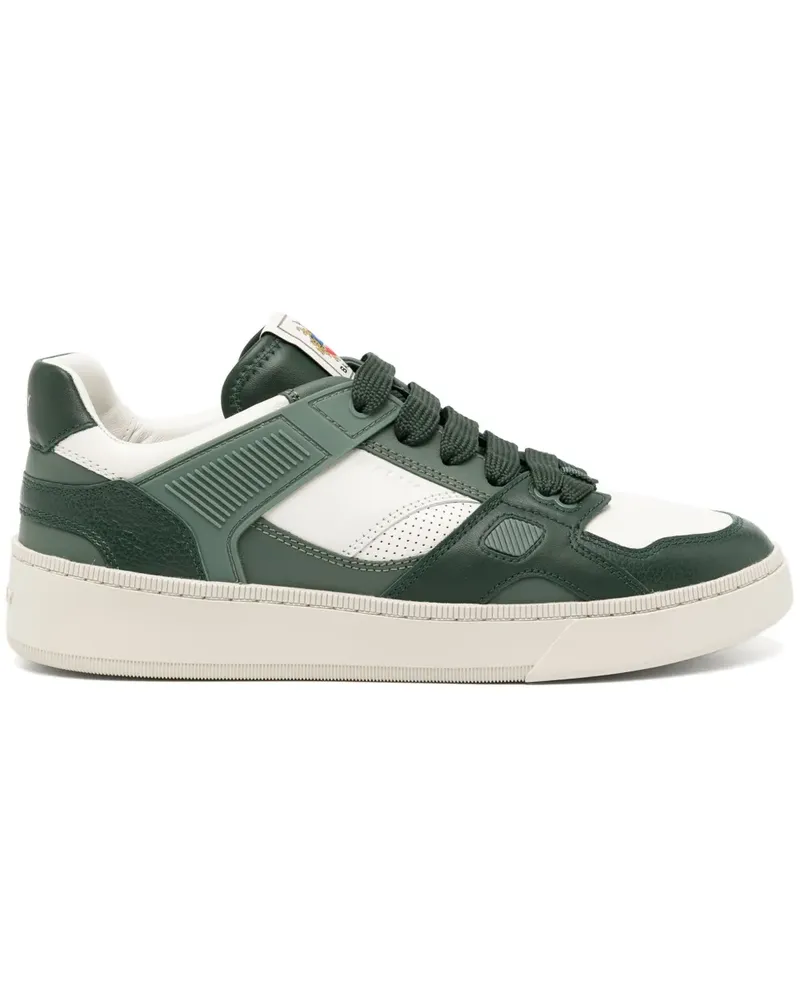 Bally Sneakers mit Einsätzen - Grün Grün