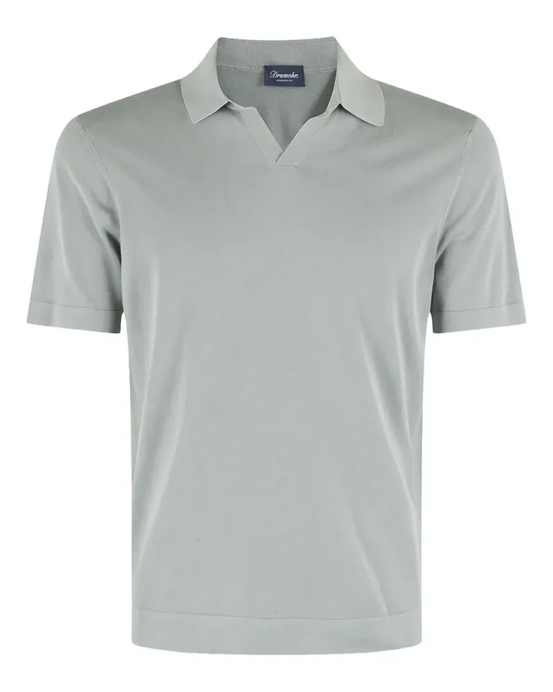 Drumohr  Kurzärmeliges Poloshirt - Grün Grün