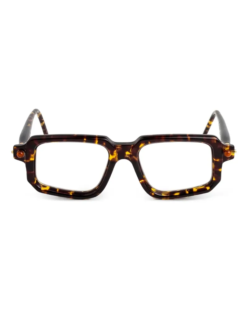 KUBORAUM P23 square-frame glasses - Braun Braun