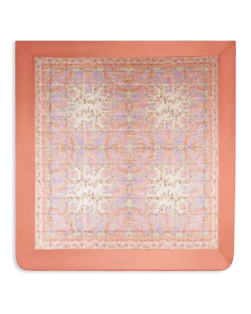 Etro Steppdecke mit Paisley-Print - Rosa Rosa