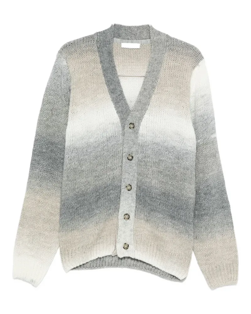 Manuel Ritz gradient-effect cardigan - Grau Grau