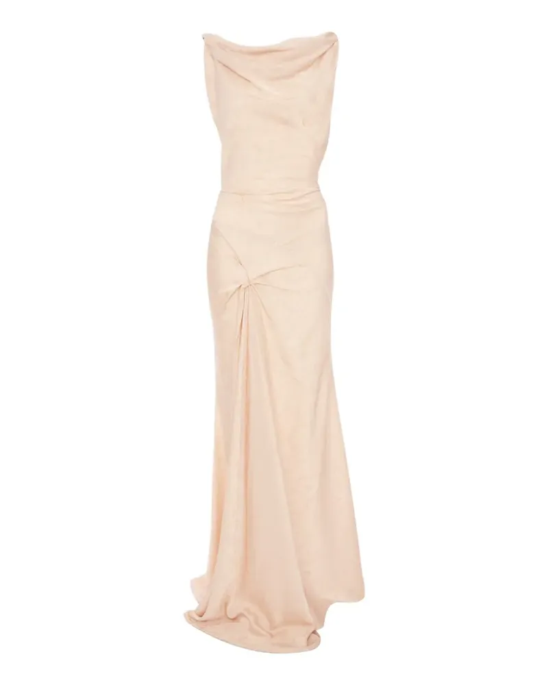 Victoria Beckham Posy maxi dress - Nude Nude