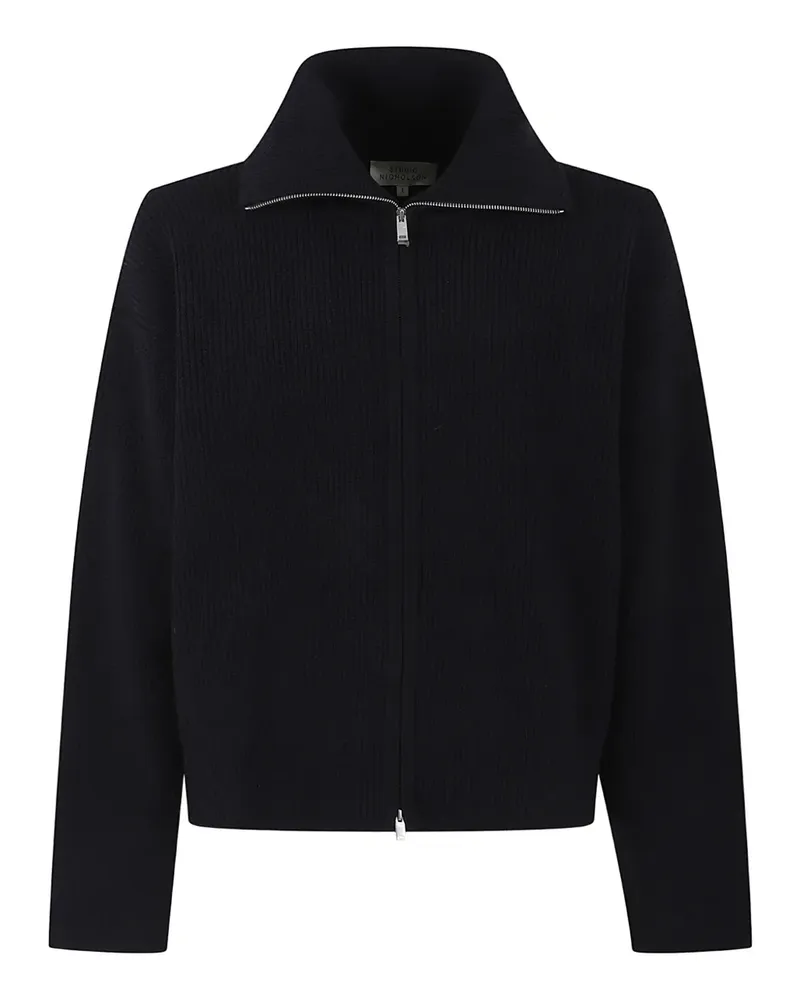 Studio Nicholson zip-fastening jacket - Schwarz Schwarz