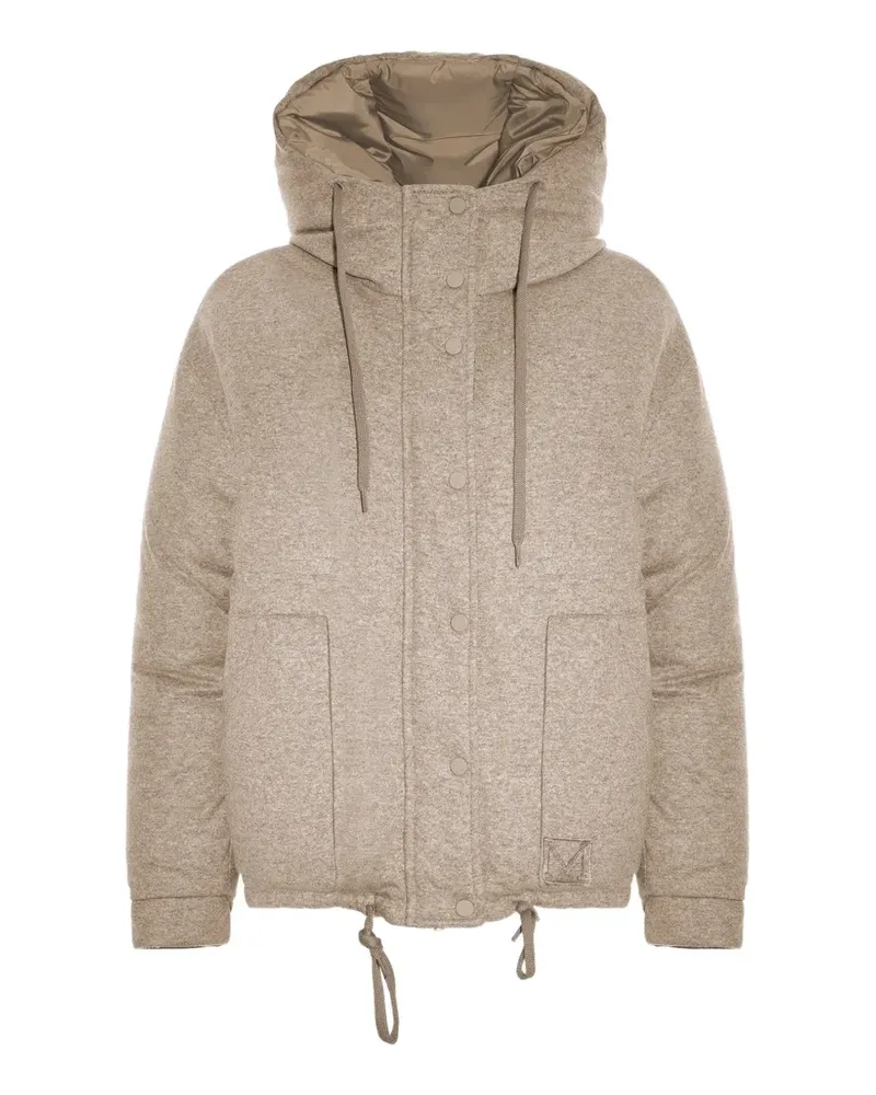 Malo reversible hooded jacket - Nude Nude