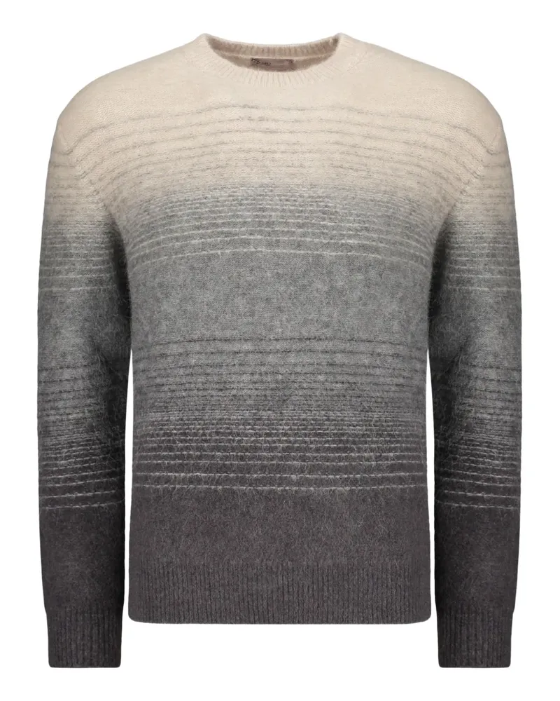 Herno ombre ribbed sweater - Grau Grau