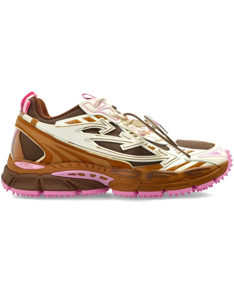 OFF-WHITE Sneakers mit Cut-Out - Braun Braun