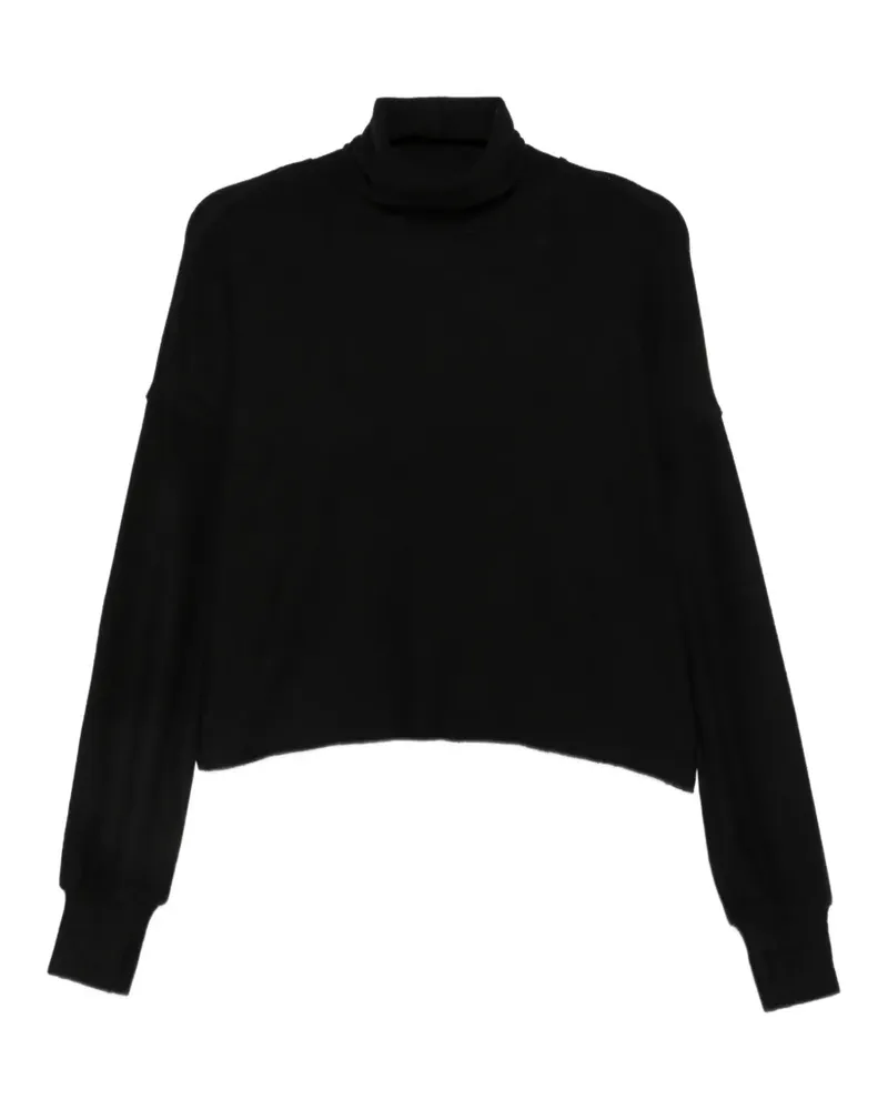 THOM KROM Langärmeliger Rollkragenpullover - Schwarz Schwarz