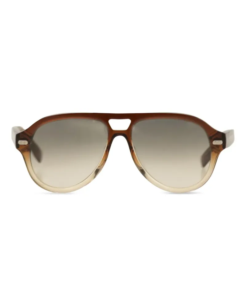 Brunello Cucinelli Paul Sonnenbrille - Braun Braun