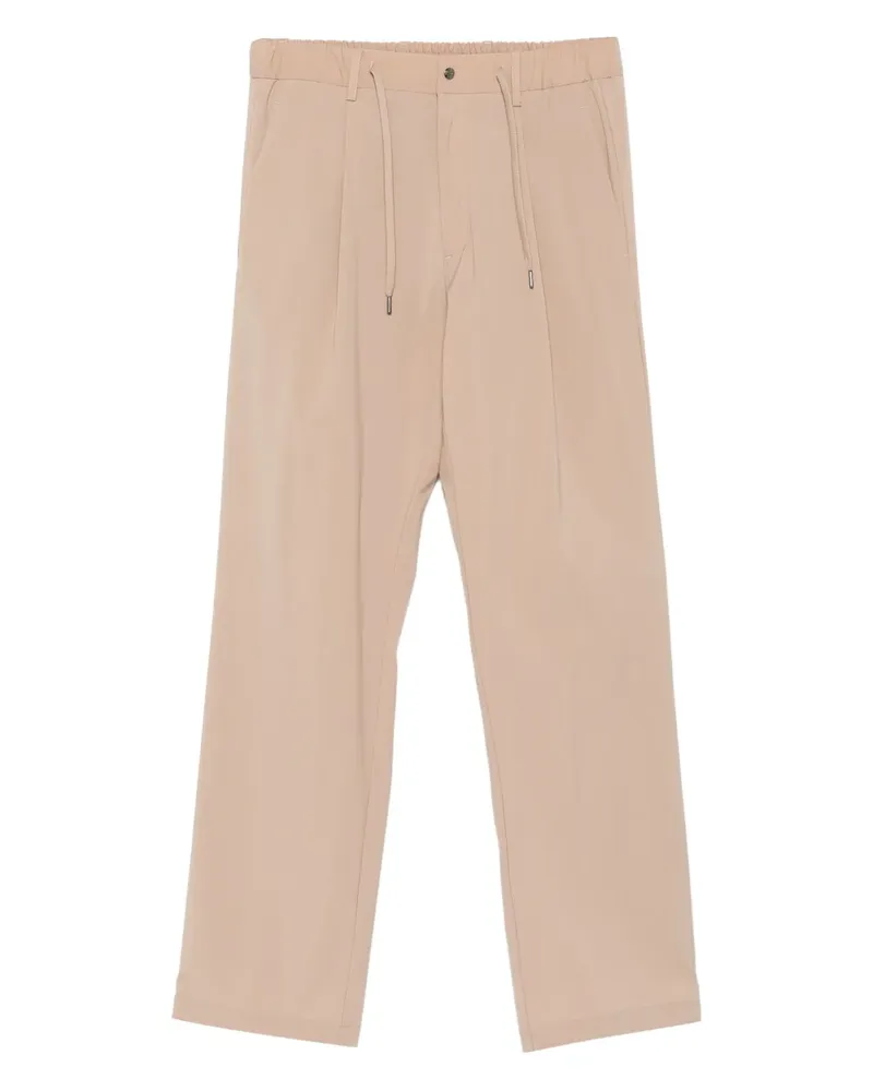 Herno Bundfaltenhose mit Kordelzug - Nude Nude