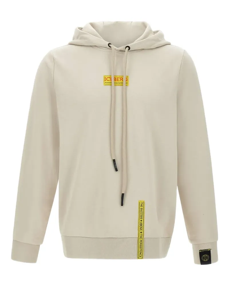Iceberg Hoodie mit Logo - Nude Nude