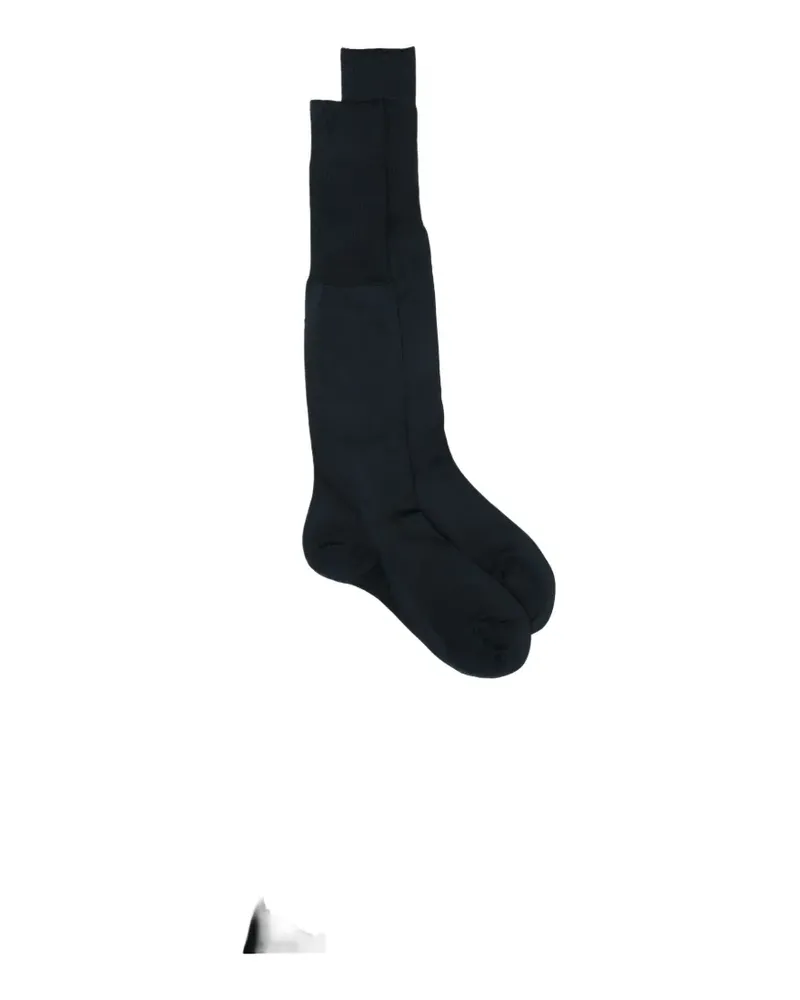 Ermenegildo Zegna knee socks - Blau Blau