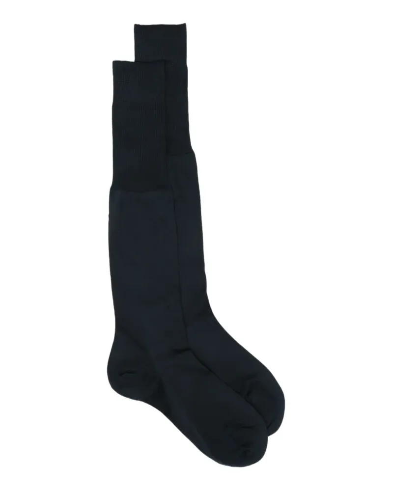 Ermenegildo Zegna knee socks - Blau Blau
