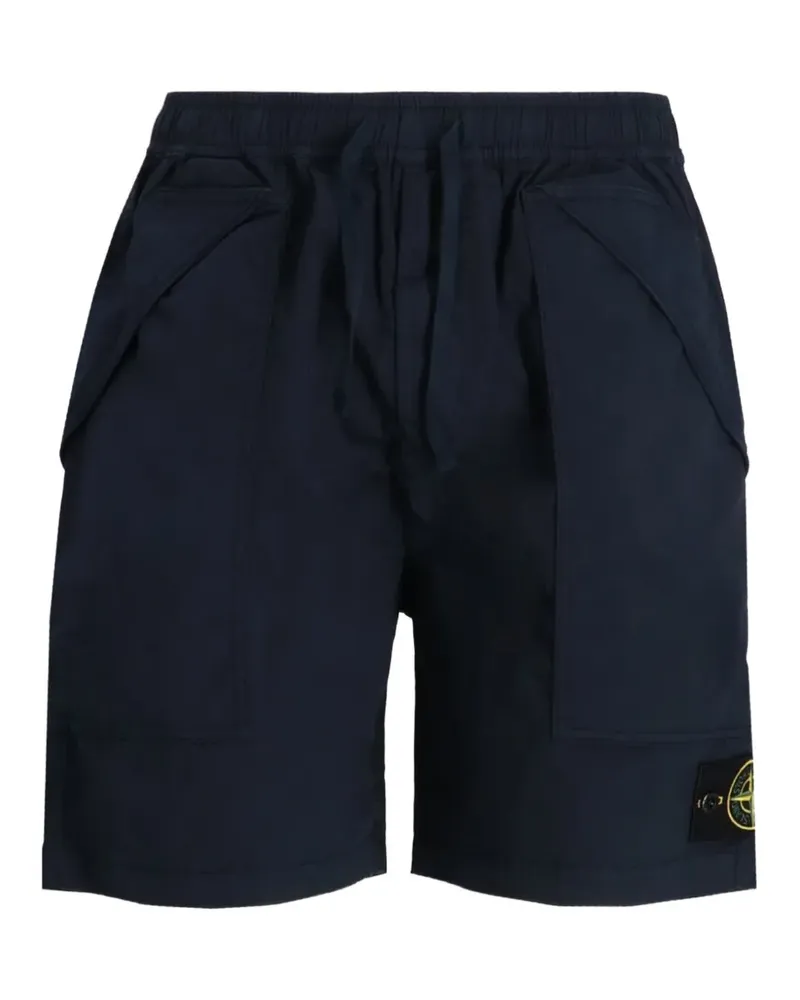 Stone Island Shorts mit Kordelzug - Blau Blau