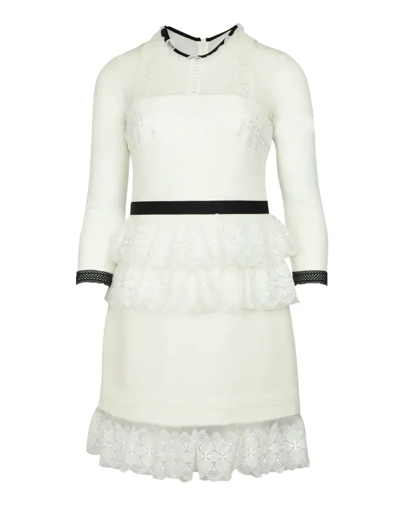 Three Floor crew-neck dress - Weiß Weiß