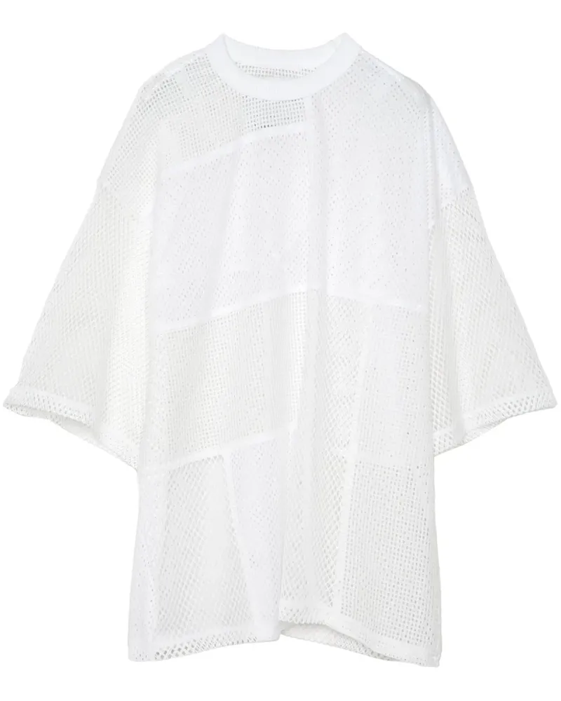 Yoshio Kubo Various Lace T-Shirt - Weiß Weiß