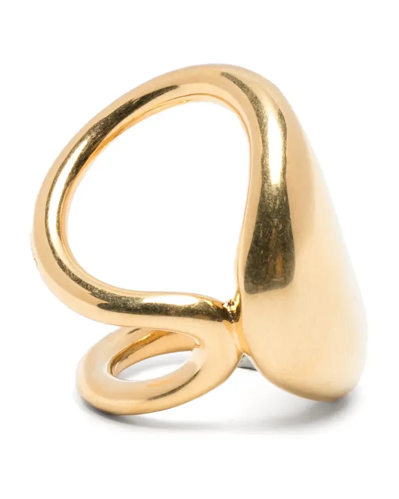 Chloé Sculpt Ring - Gold Gold