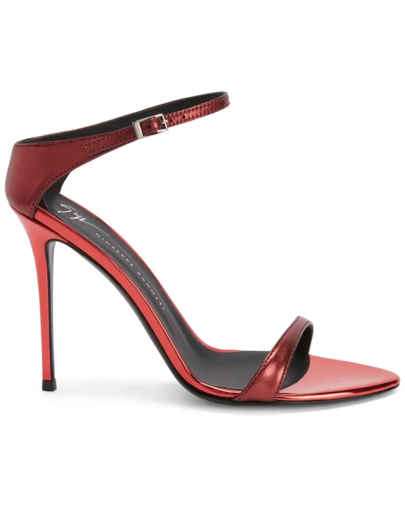 Giuseppe Zanotti Stiletto-Sandalen 105mm - Rot Rot