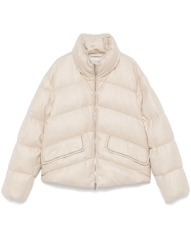 Peserico Gesteppte Jacke - Nude Nude