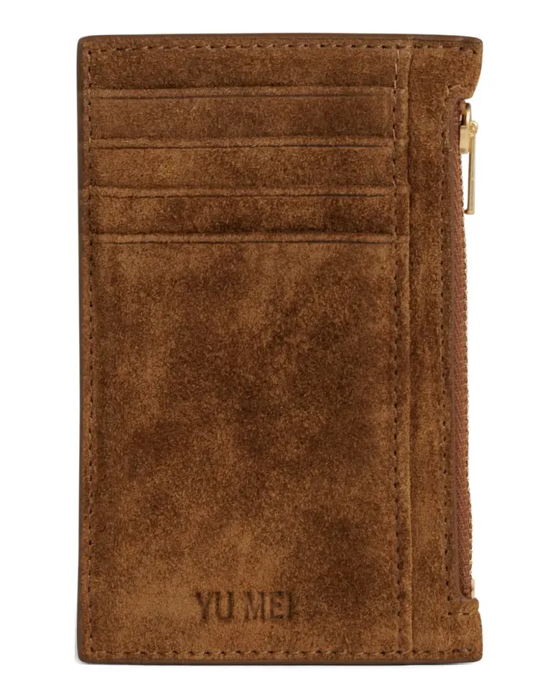 YU MEI Frank zip wallet - Braun Braun