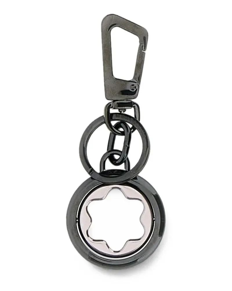 Montblanc Schlüsselanhänger mit Logo - Schwarz Schwarz