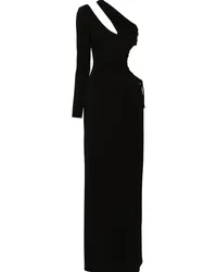 Just Cavalli Maxikleid mit Cut-Out Schwarz