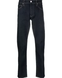 Calvin Klein Slim-Fit-Jeans mit Logo-Patch Blau