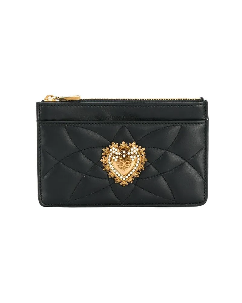 Dolce & Gabbana Devotion' Kartenetui - Schwarz Schwarz