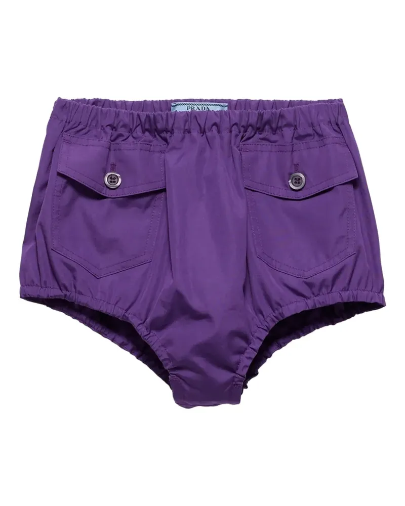 Prada poplin shorts - Violett Violett