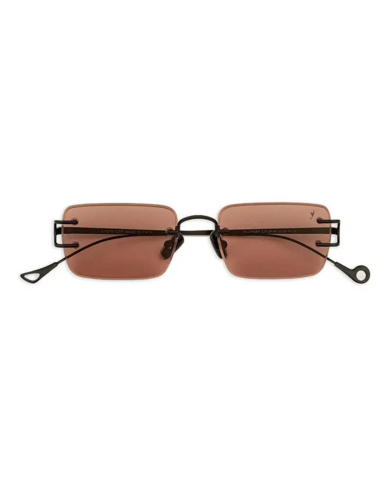 Eyepetizer Dillinger rectangle-shape sunglasses - Braun Braun