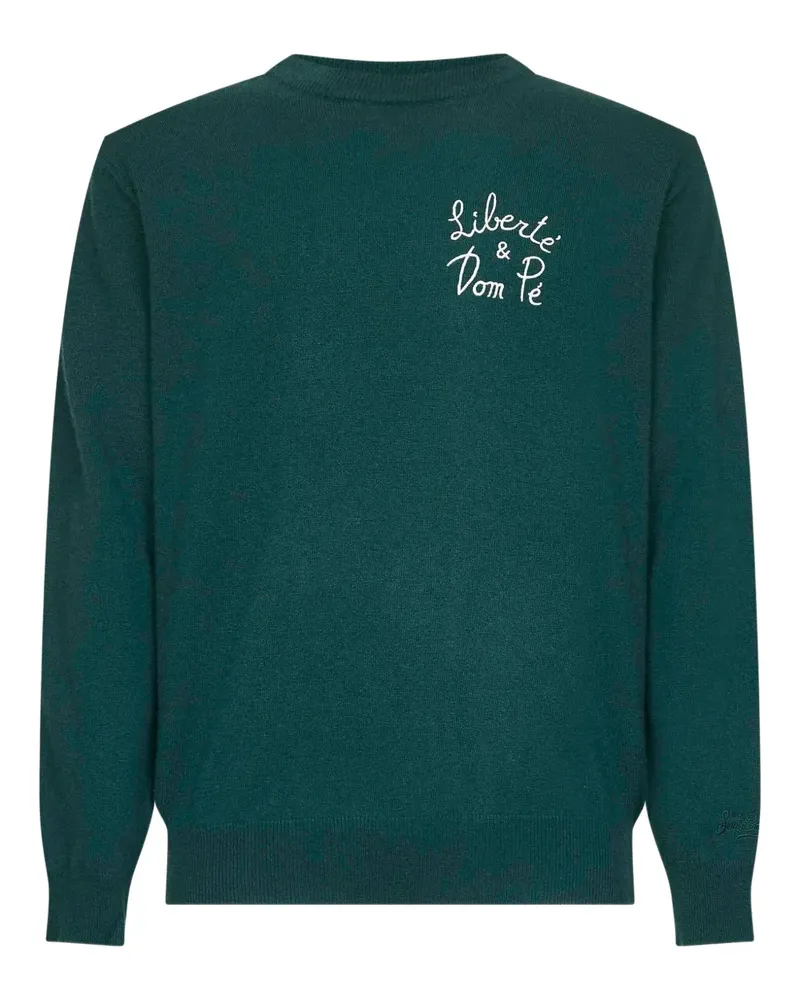 MC2 Saint Barth Bestickter Pullover - Grün Grün