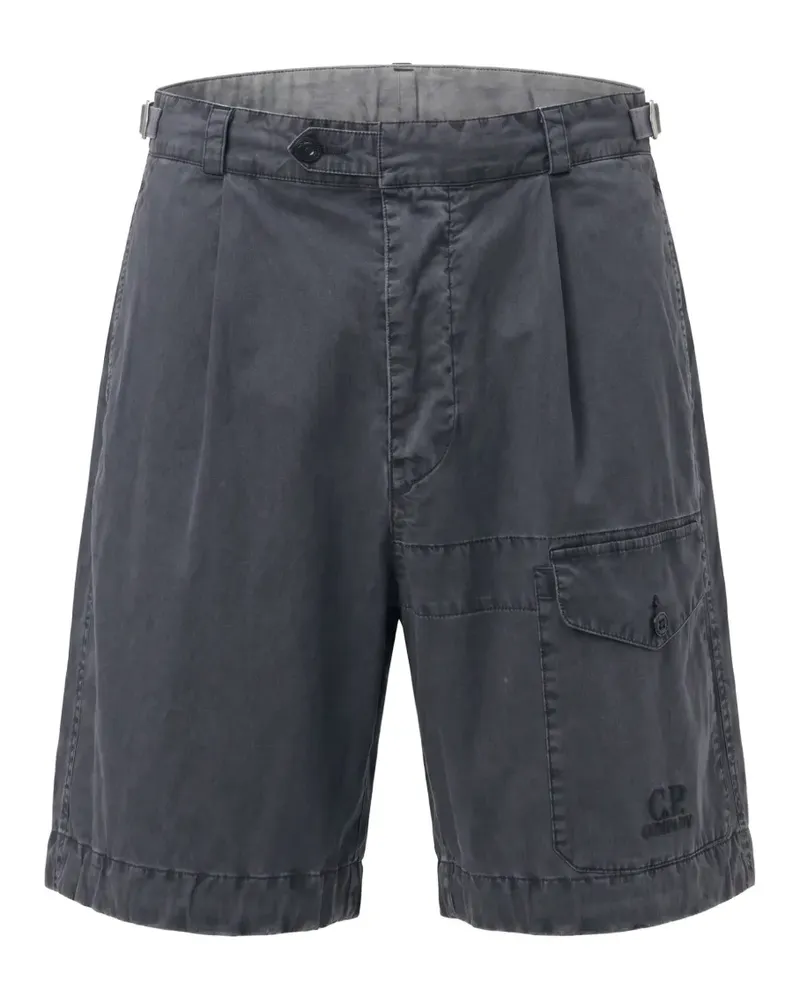 C.P. Company pleated cargo shorts - Grau Grau