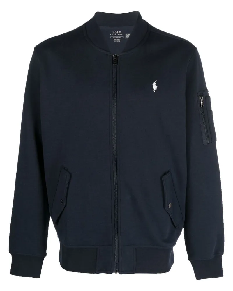 Ralph Lauren Pullover mit Reißverschluss - Blau Blau