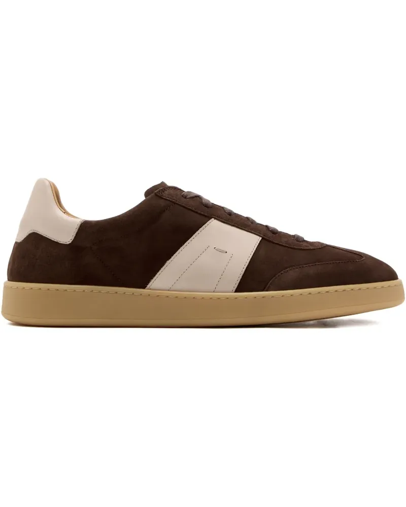Magnanni Primera Sneakers mit Wildledereinsätzen - Braun Braun
