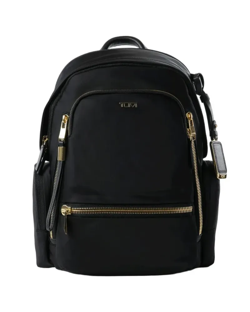 Tumi medium Celina logo-plaque zip-pocket backpack - Schwarz Schwarz